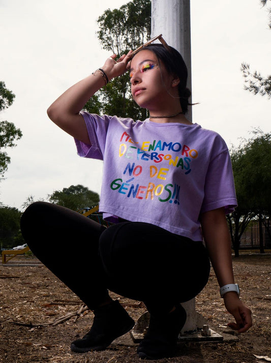 AMOR LIBRE PURPLE T-SHIRT - UrbanHangers