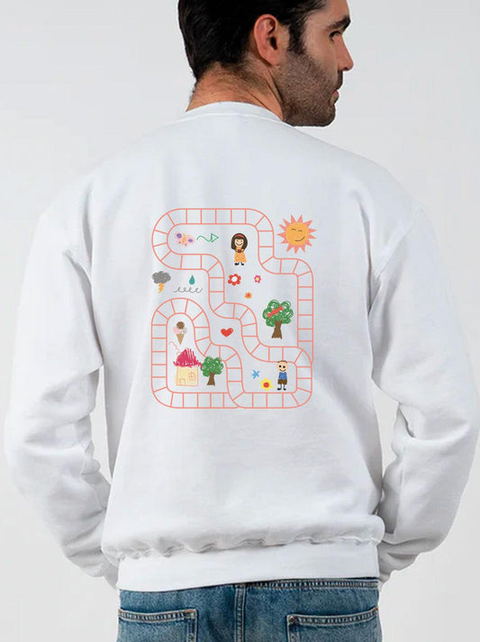 SUDADERA PERSONALIZADA DÍA DEL PADRE JUEGOS CON PAPÁ - UrbanHangers