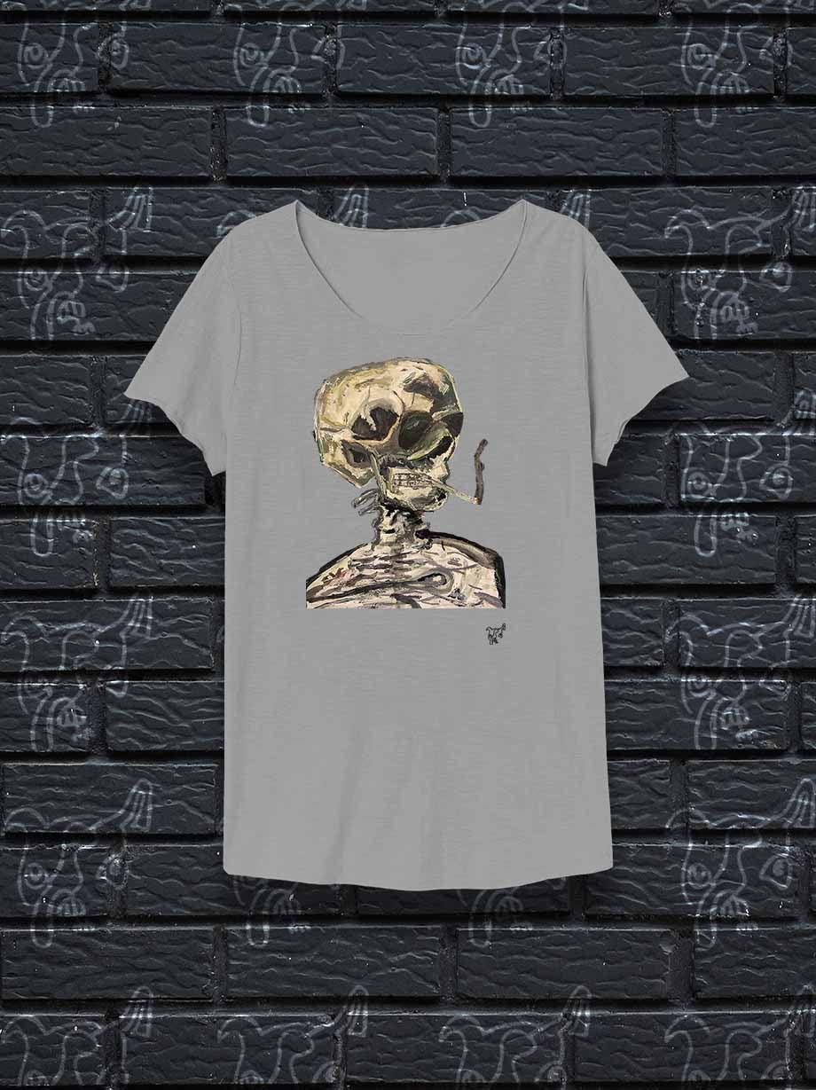 PLAYERA NEGRA K-LA-K SMOKE DAMA - UrbanHangers