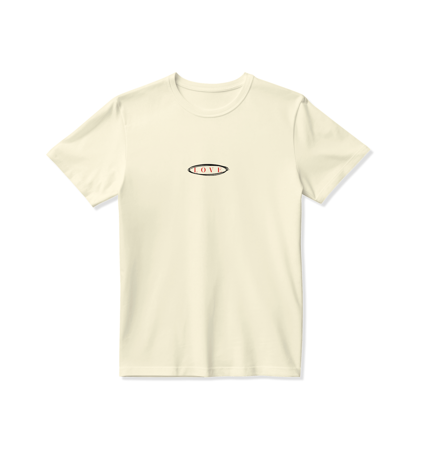 "LOVE" - T-Shirt Sand