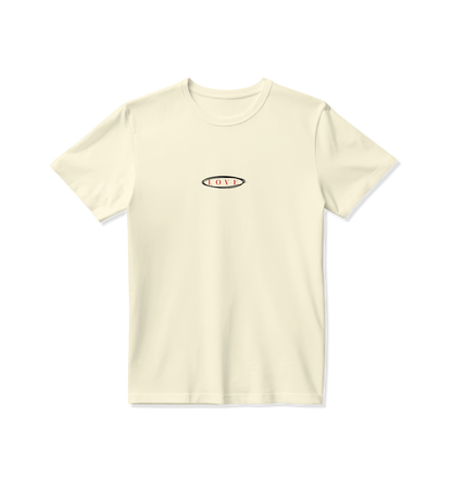 "LOVE" - T-Shirt Sand
