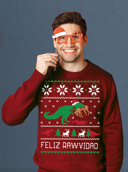 Sueter estilo "ugly sweaters"