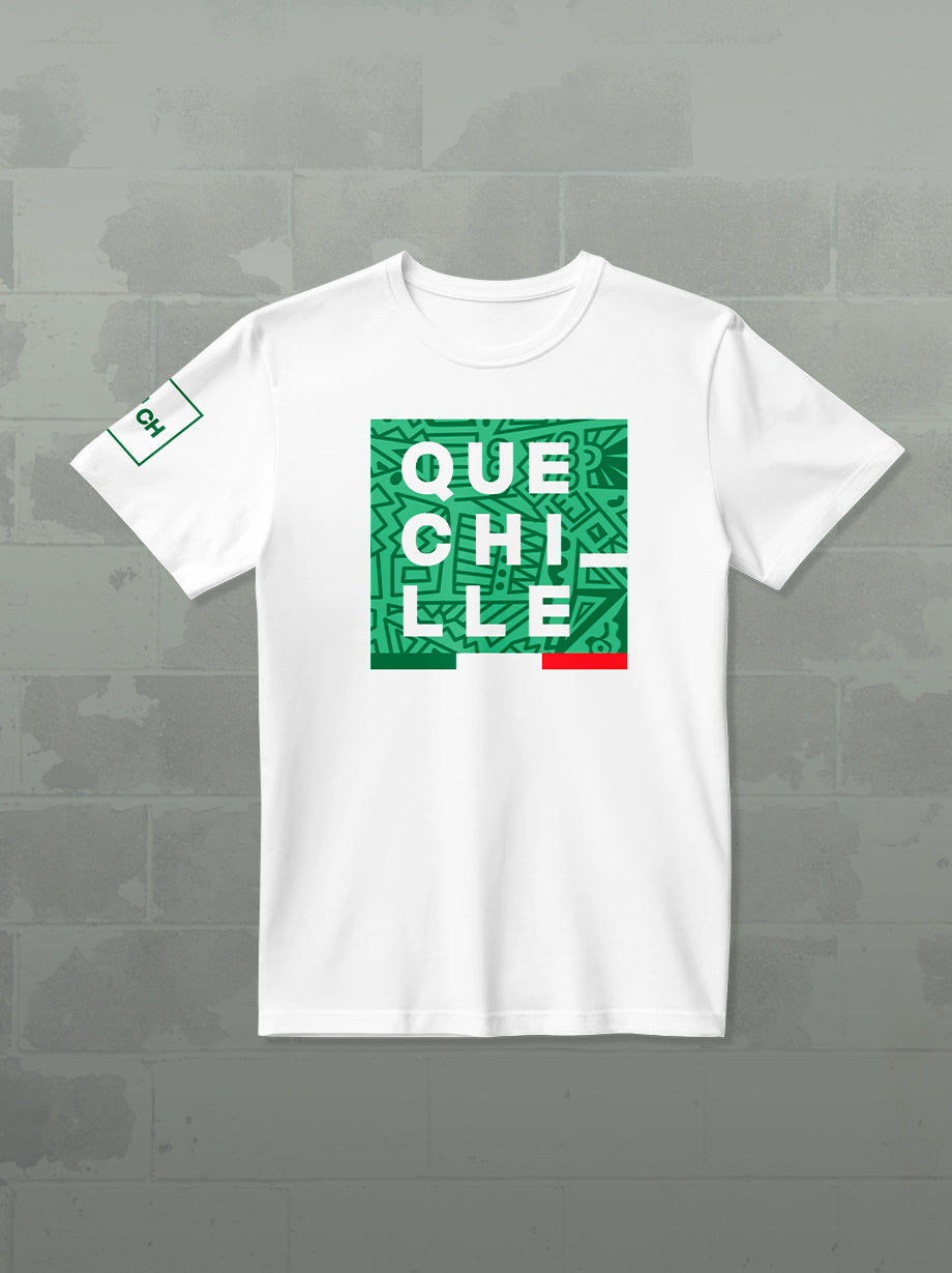 PLAYERA OVERSIZE ¡QUE CHILLE! MEX GREEN / WHITE EDITION