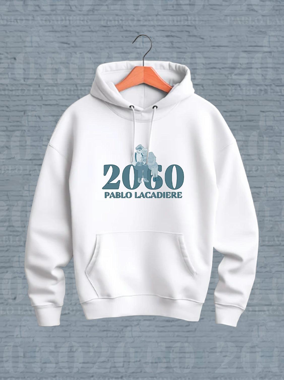 2060 HOODIE WHITE - UrbanHangers