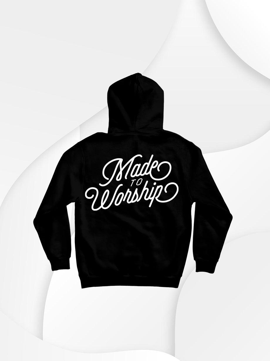 Hoodie made to worship - UrbanHangers