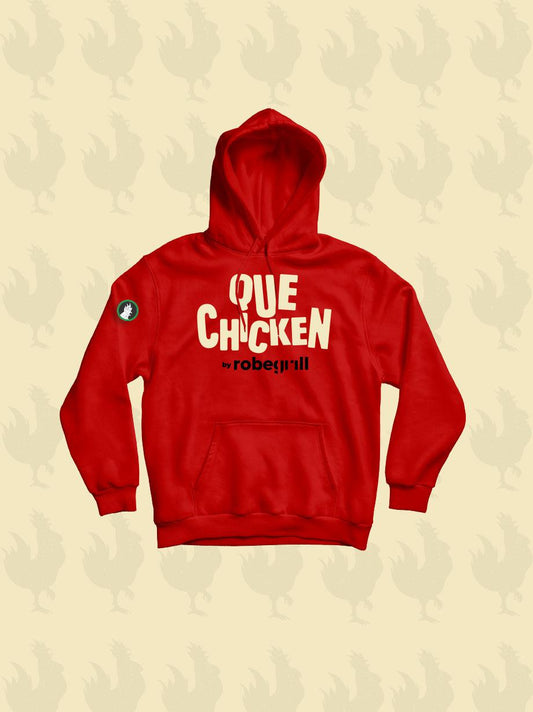 HOODIE "QUE CHICKEN" RED - UrbanHangers