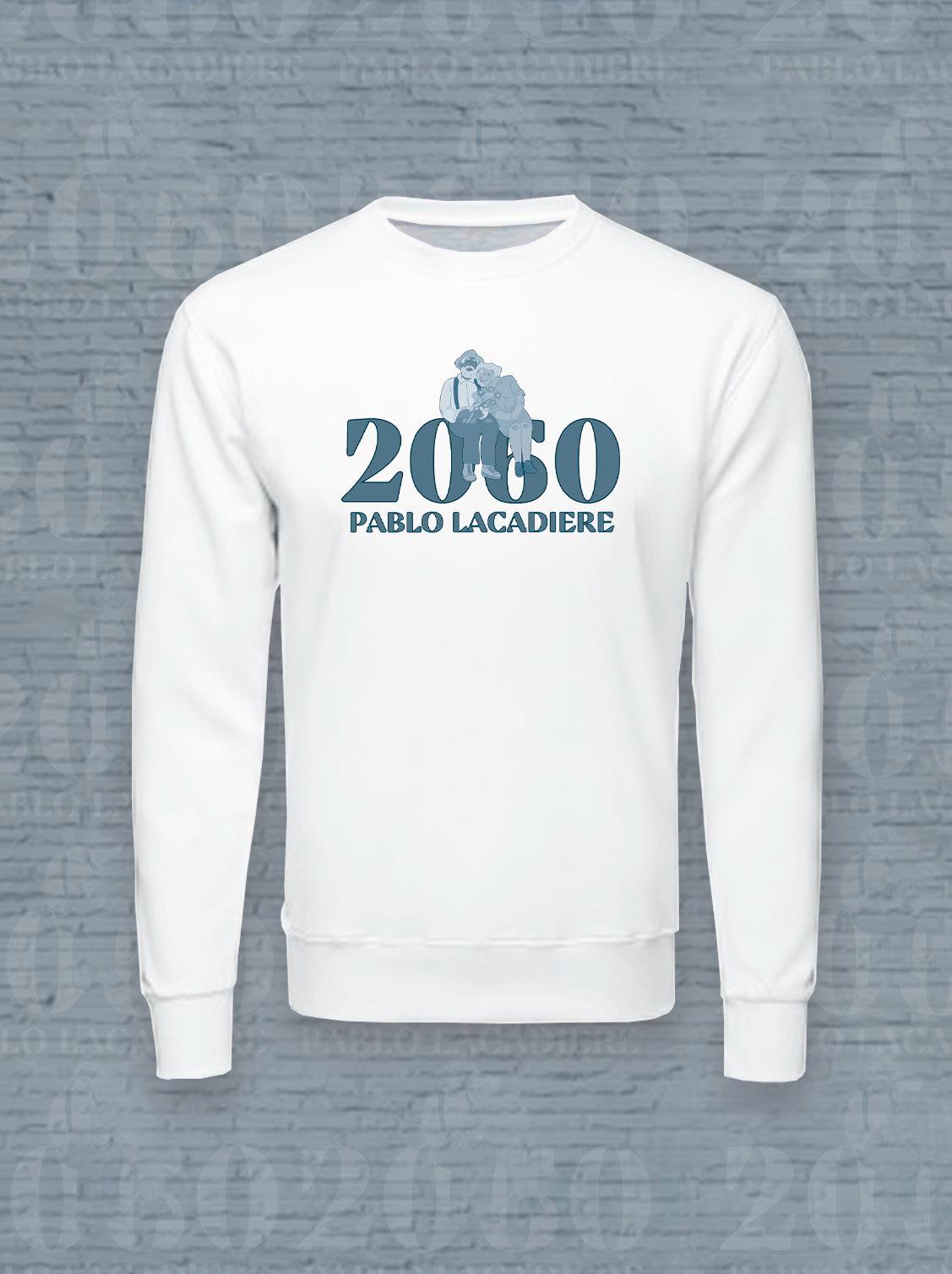 2060 SWEATSHIRT WHITE - UrbanHangers