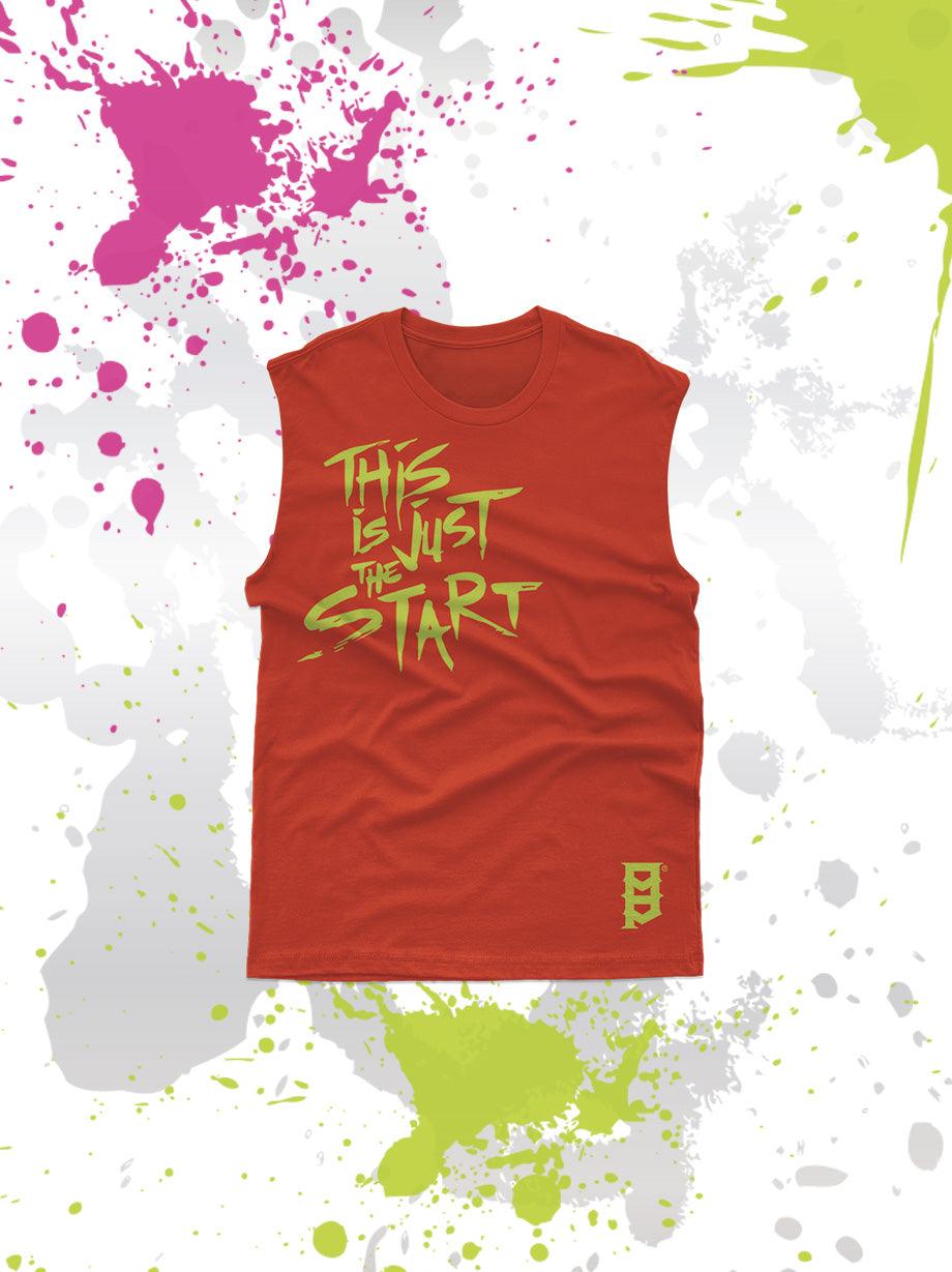 PLAYERA TANK TOP UNISEX "THIS IS JUST THE START" - UrbanHangers