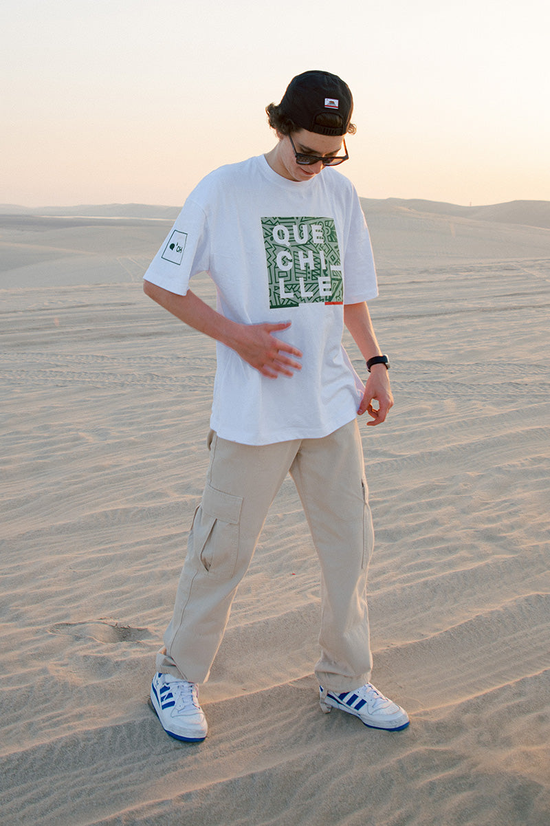 PLAYERA OVERSIZE ¡QUE CHILLE! MEX GREEN / WHITE EDITION