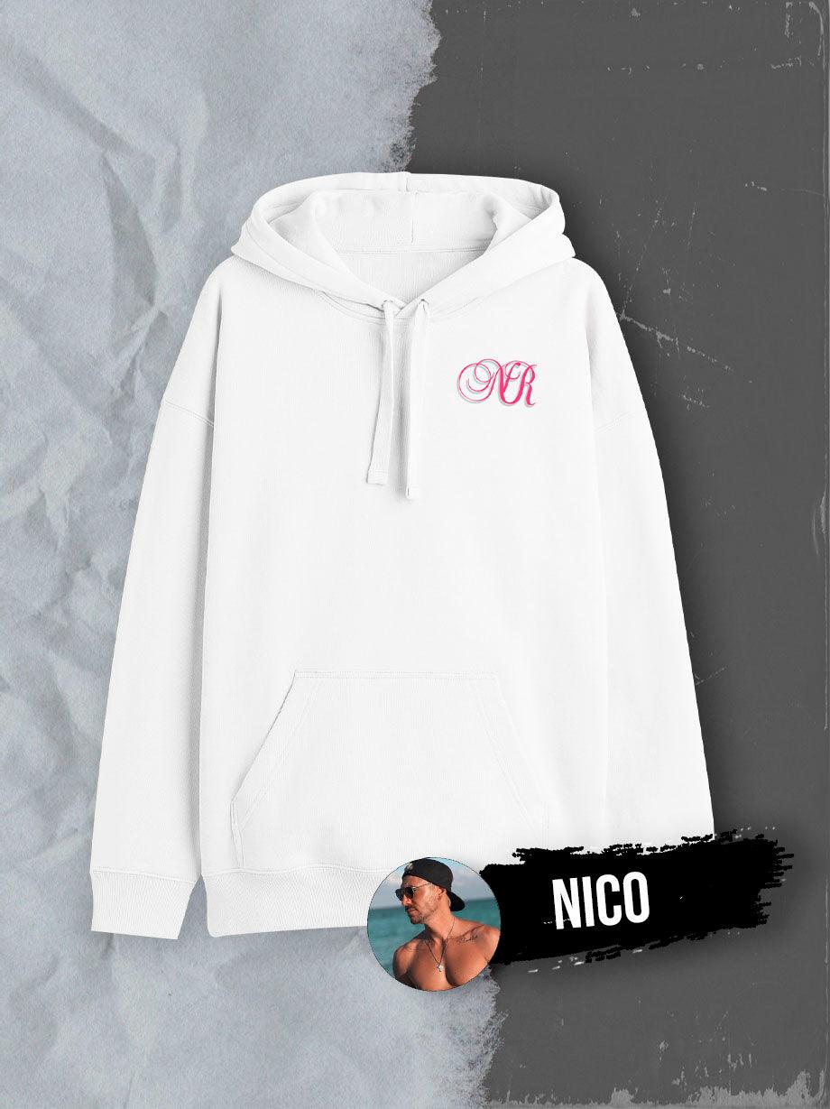 THE LAST CARD HOODIE WHITE INSPIRED BY NICO - UrbanHangers