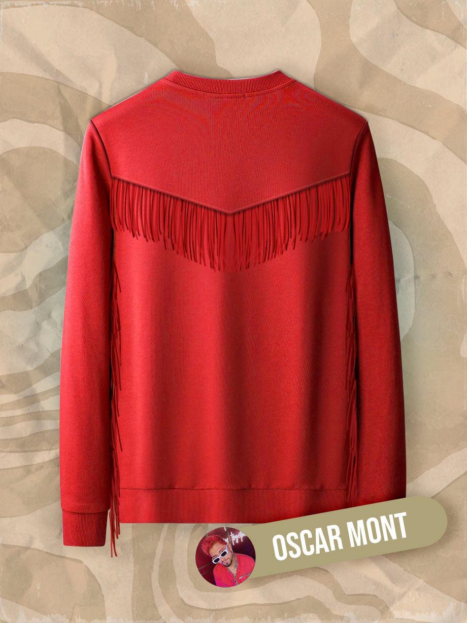 NENA HOLLYWOOD SWEATSHIRT RED INSPIRED BY OSCAR MONT