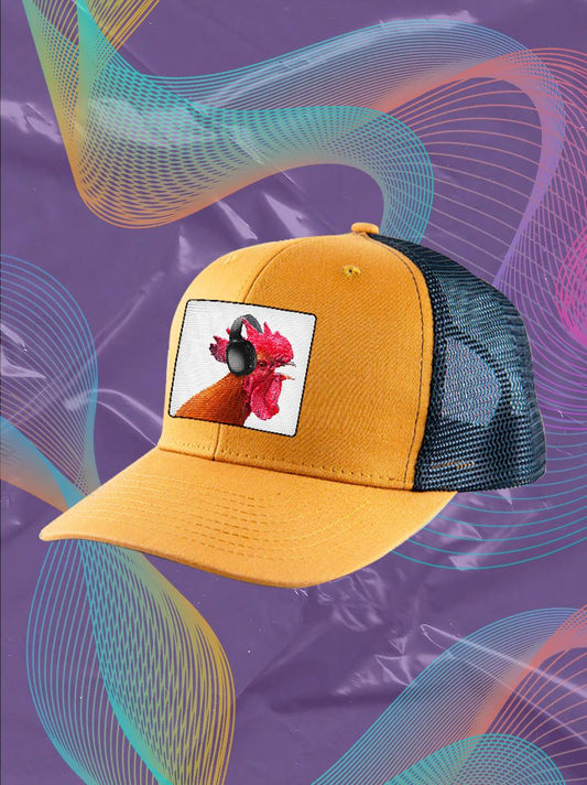 GORRA GALLO MESH AMARILLA - UrbanHangers