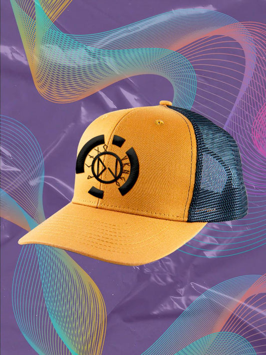 GORRA LOGO MESH AMARILLO - UrbanHangers