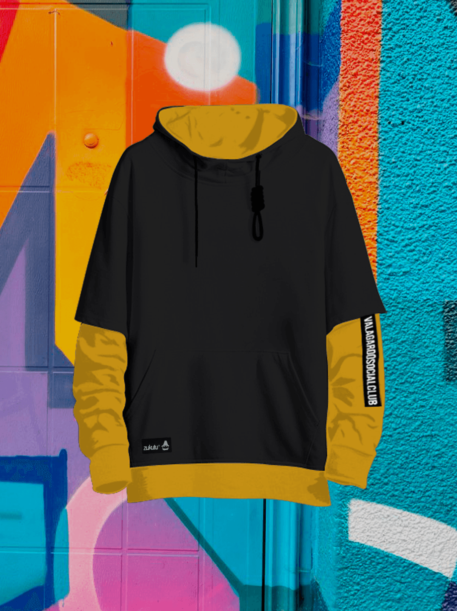 HOODIE JAPANESE BLACK - UrbanHangers