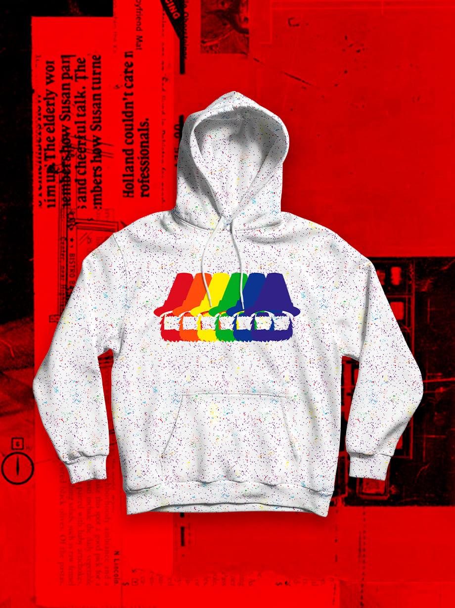 HOODIE PRIDE SPLASH - UrbanHangers