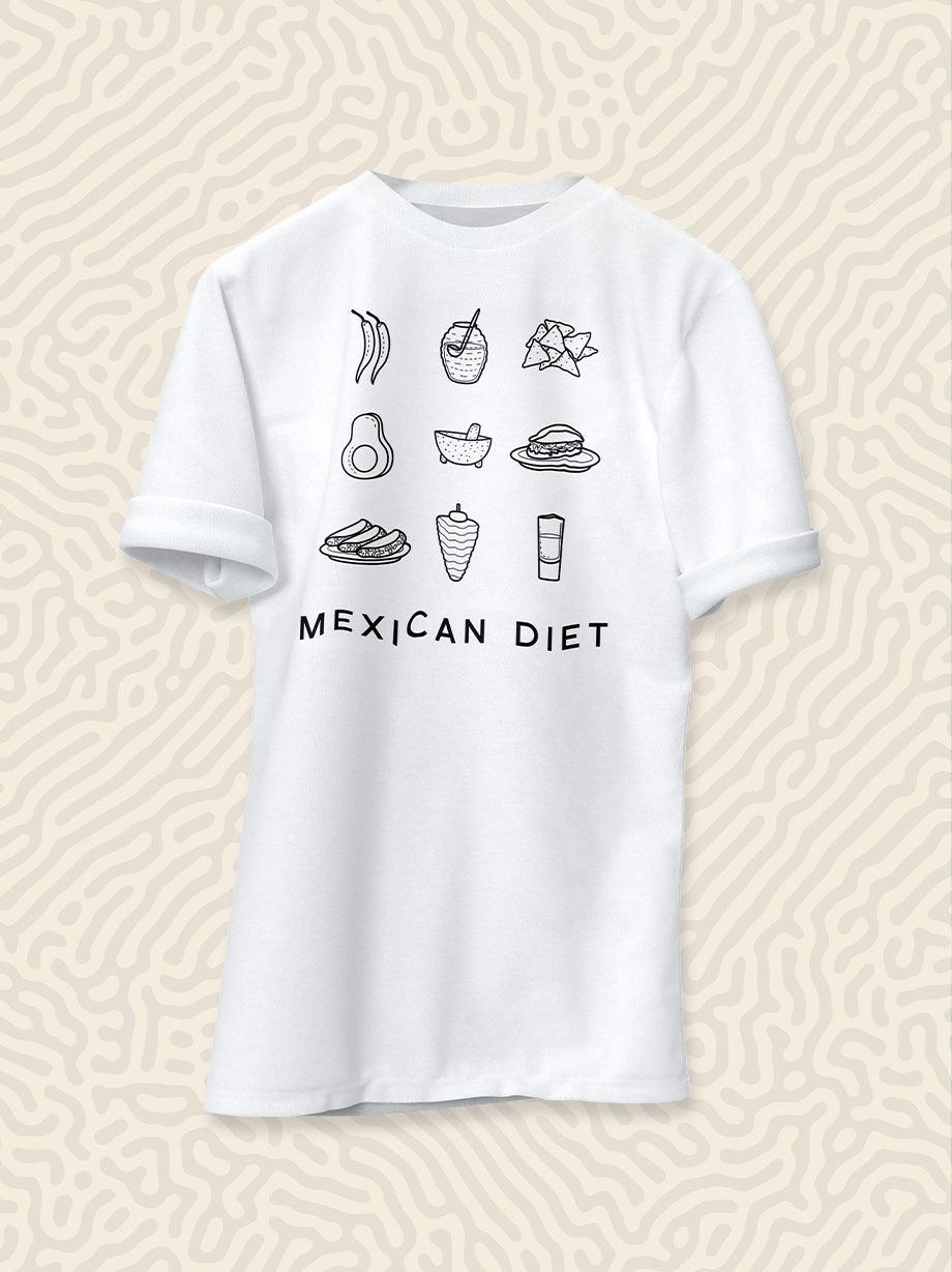 PLAYERA MEXICAN DIET - UrbanHangers