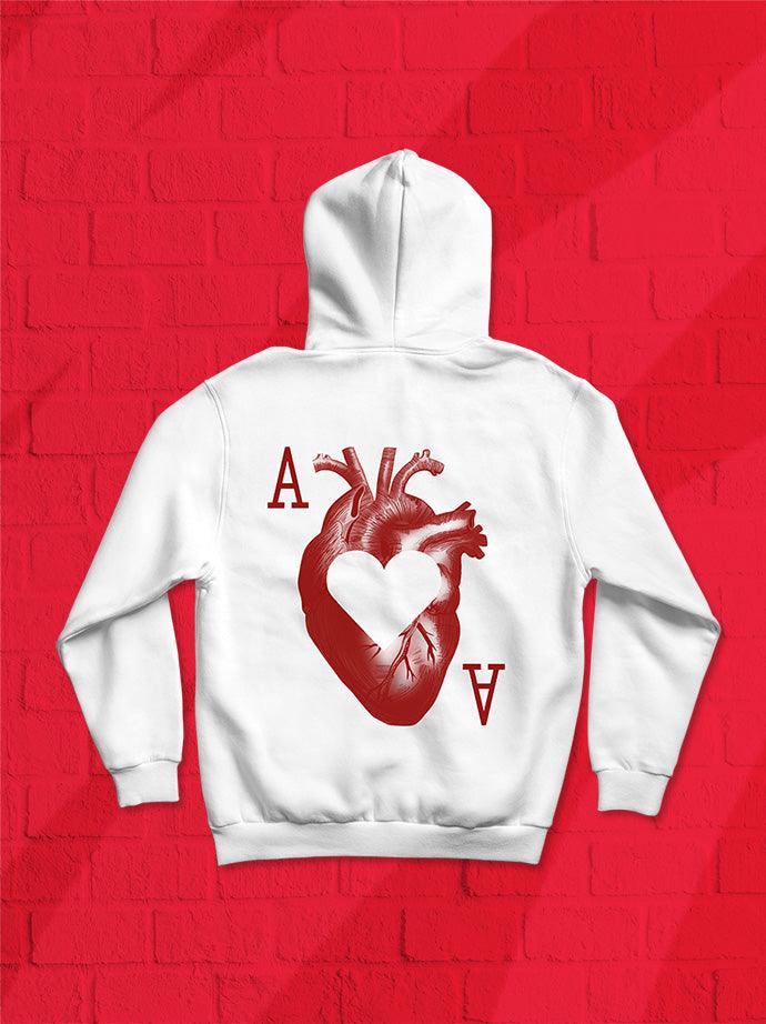 THE HEART CARD HOODIE - UrbanHangers