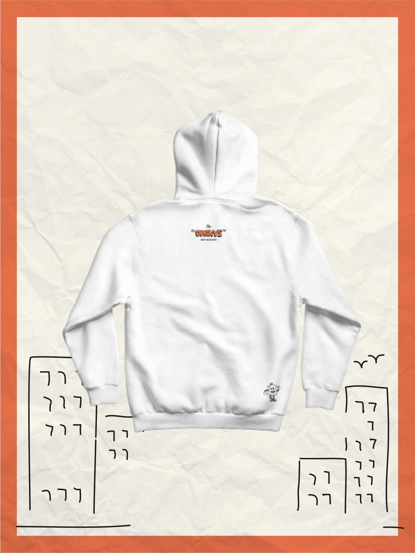 Hoodie Dinkys Big Face - UrbanHangers